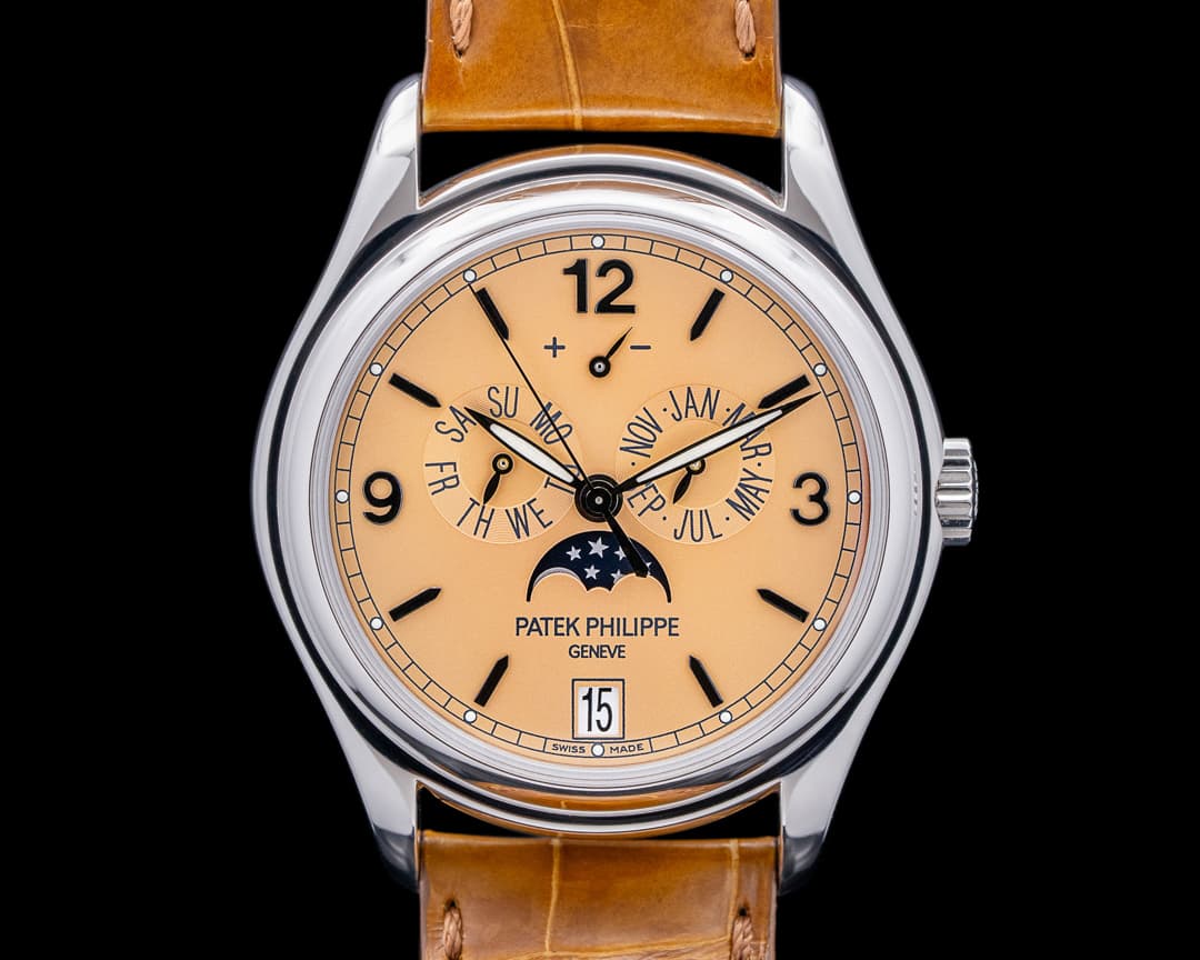Patek Philippe Advanced Research 5450P Annual Calendar Platinum Salmon Dial LIMITED