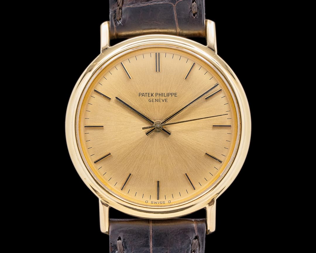 Patek Philippe Calatrava "Backwind" 3569/2 18K Yellow Gold C. 1970s