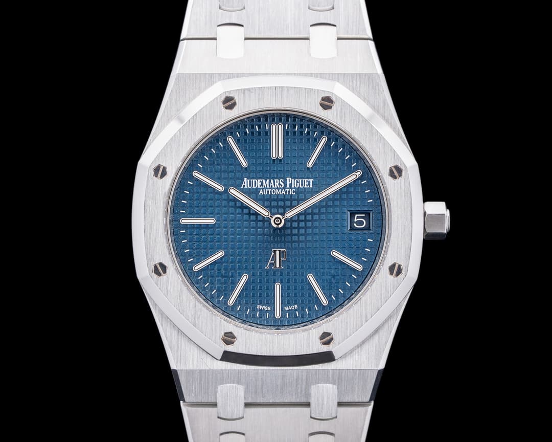 Audemars Piguet Royal Oak 15202ST "Jumbo" Extra Thin Blue Dial SS
