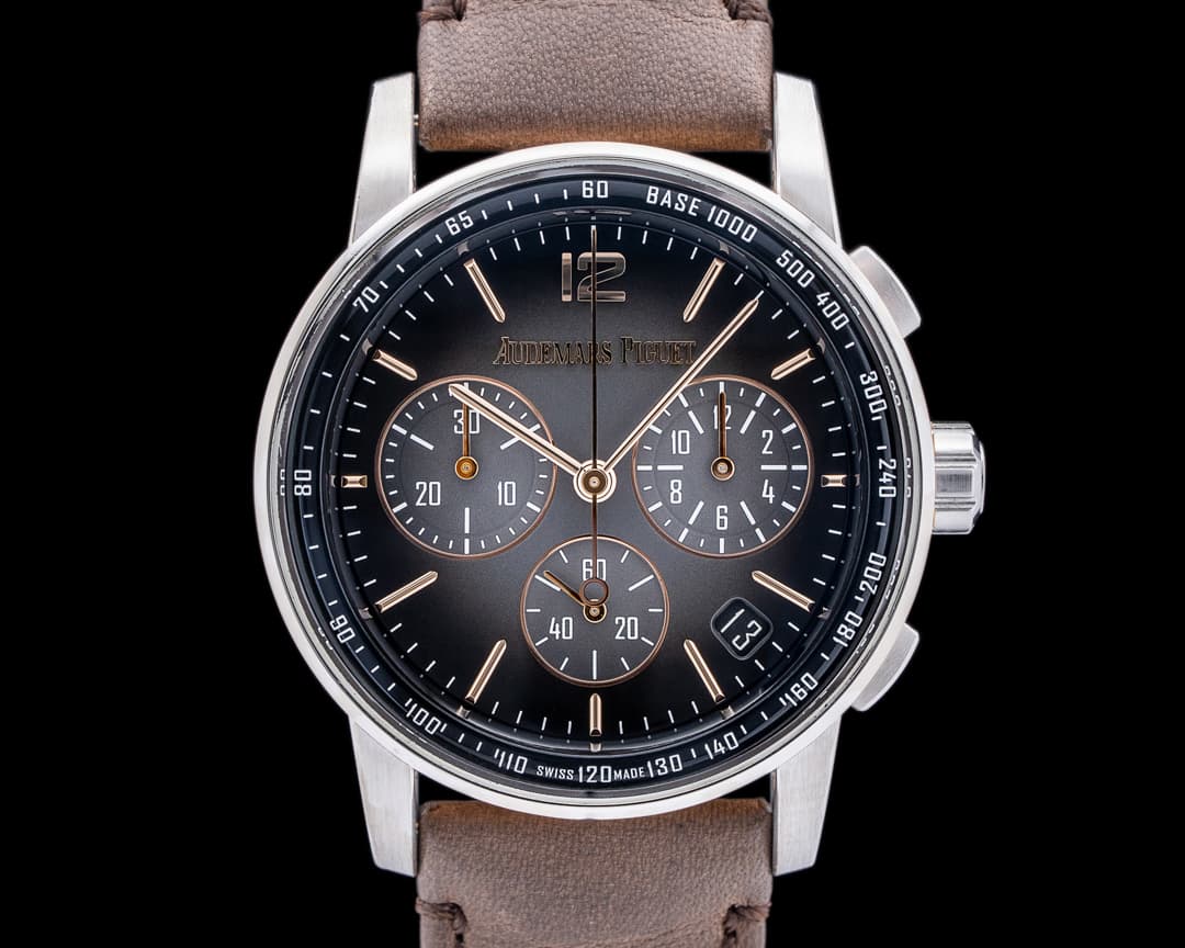 Audemars Piguet Code 11:59 Chronograph 18K WG / RG Smoked Grey Dial