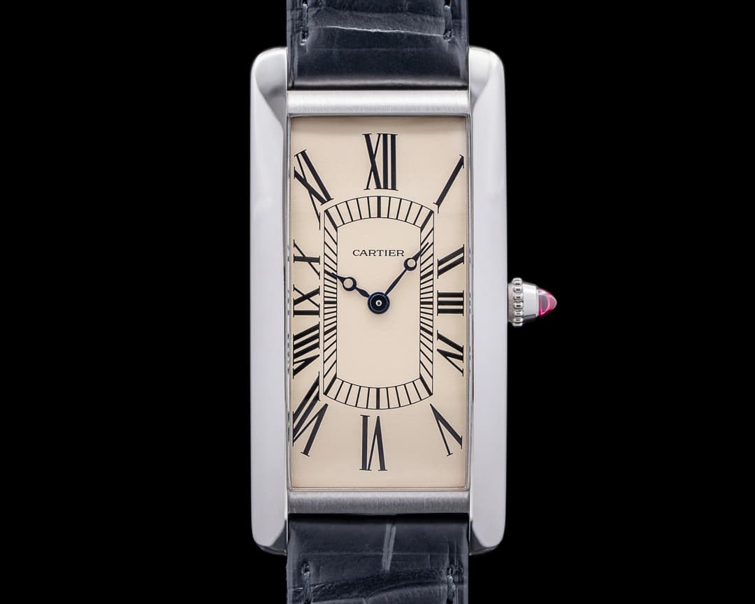 Cartier Tank Cintree Re-edition WGTA0193 Platinum LIMITED