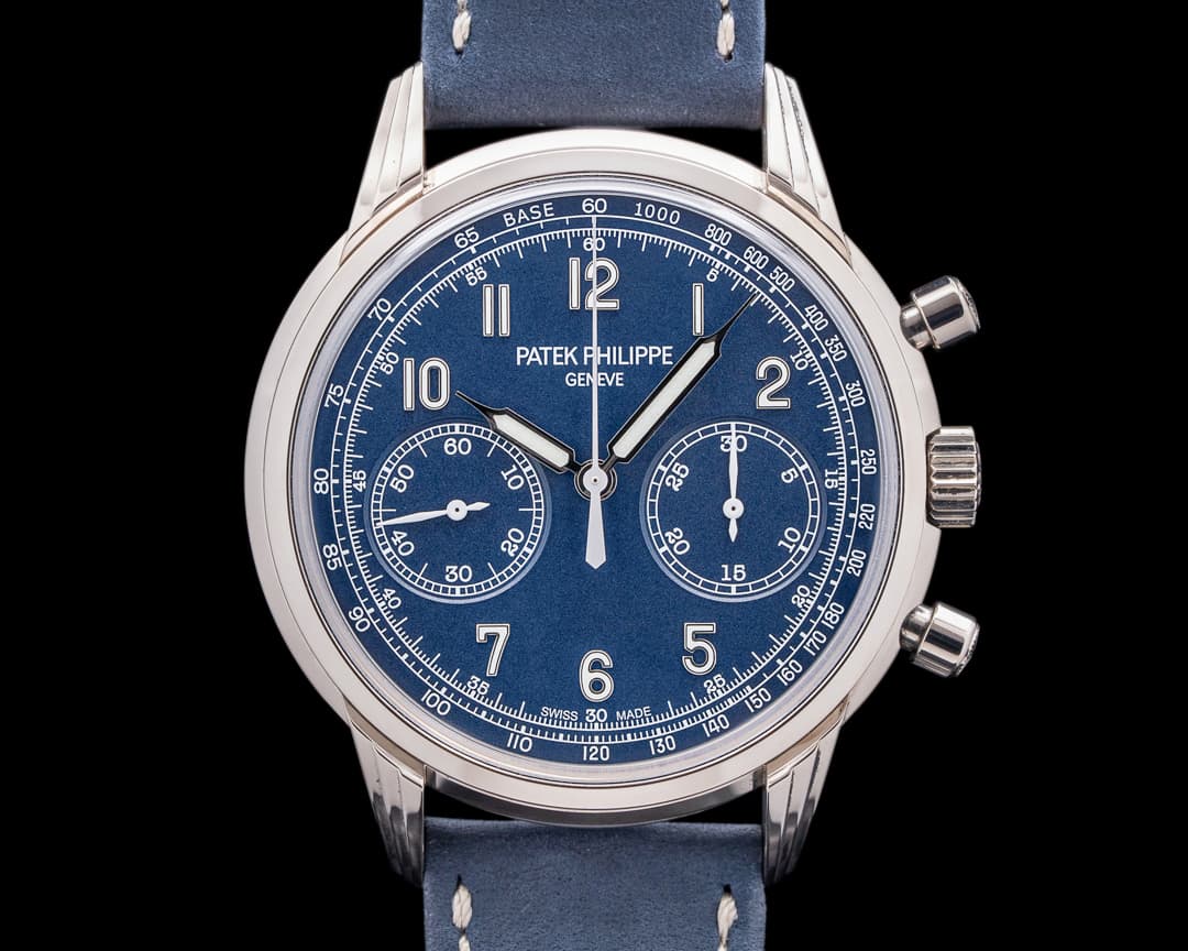 Patek Philippe Chronograph 5172G 18K White Gold / Blue Dial