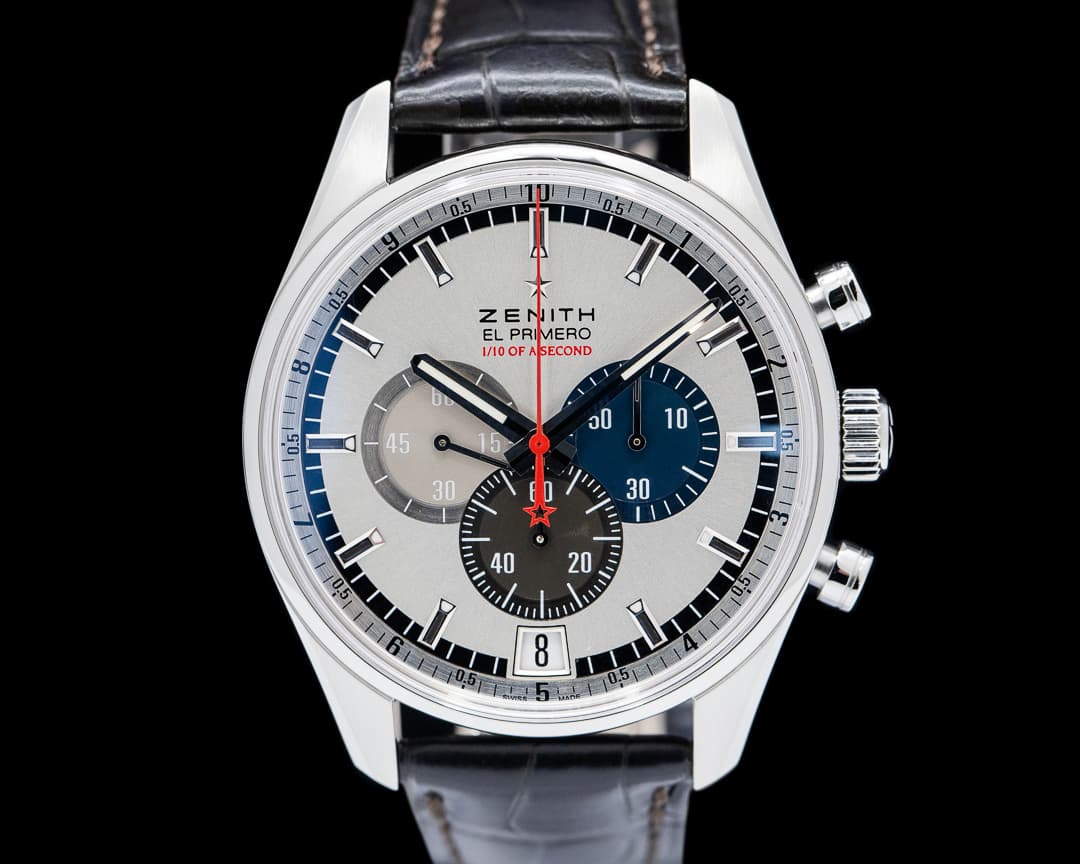 Zenith El Primero Striking 10th Chronograph Tri-Color SS