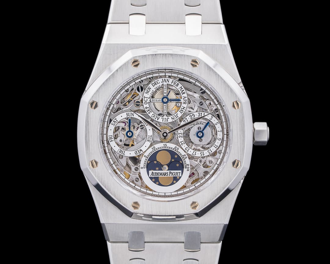 Audemars Piguet Royal Oak Openworked Skeleton Perpetual Calendar 25829ST SS