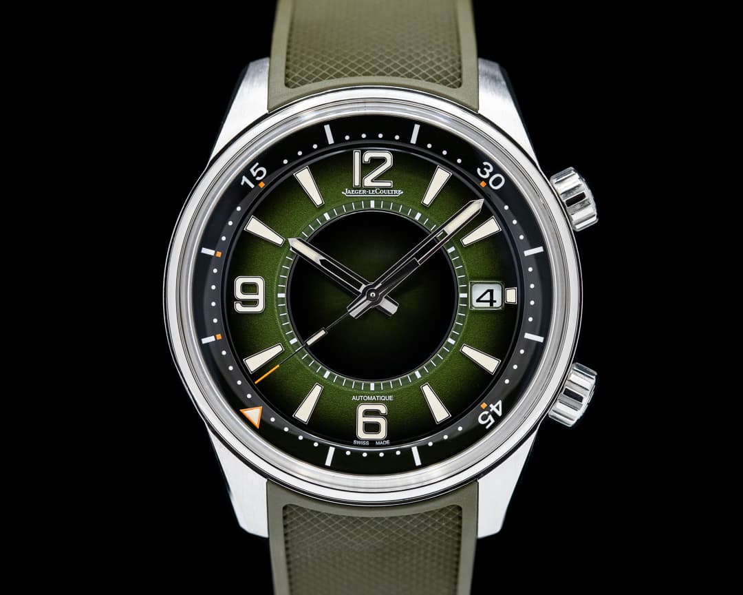 Jaeger LeCoultre Polaris Date SS Green Dial