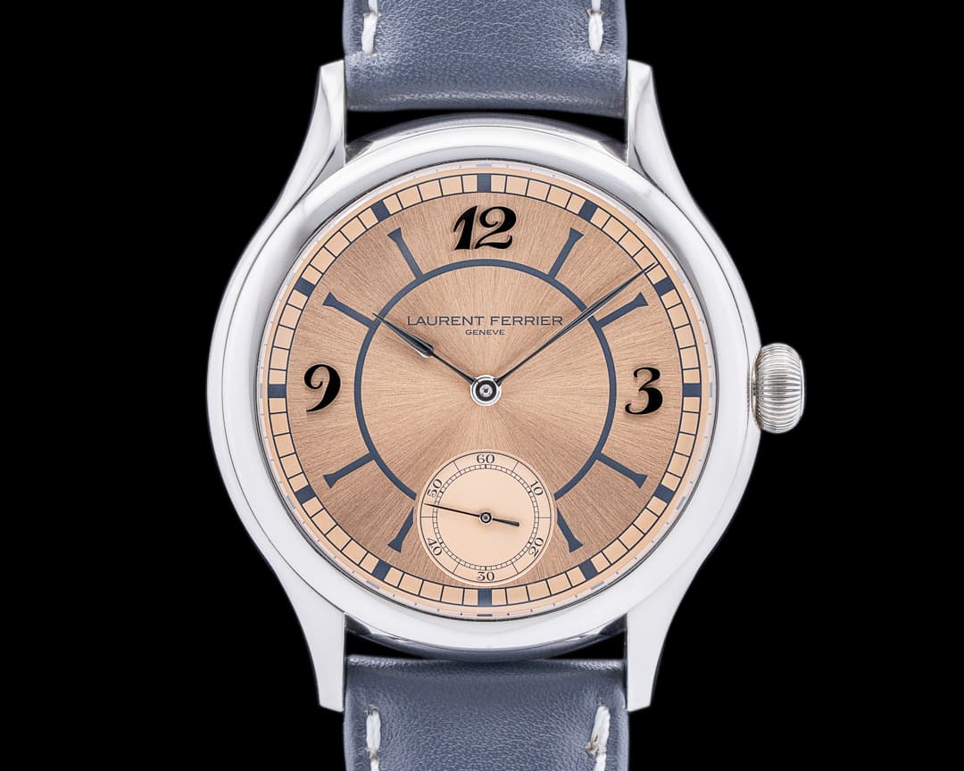Laurent Ferrier Classic Micro Rotor "Revolution and the Rake" SS / Salmon Dial LIMITED