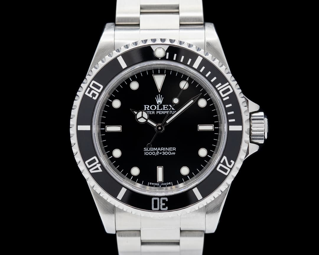 Rolex Submariner No Date SS Black Dial 14060M