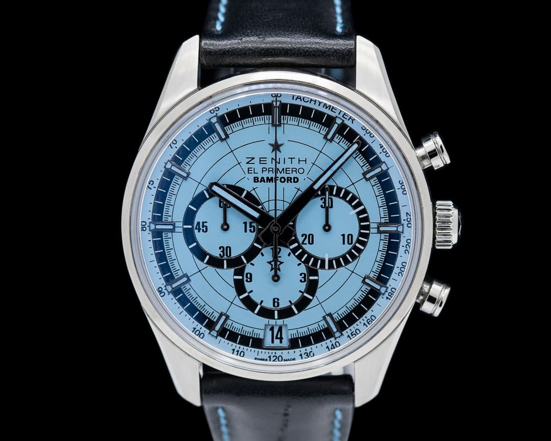 Zenith El Primero Bamford "Aquablue"