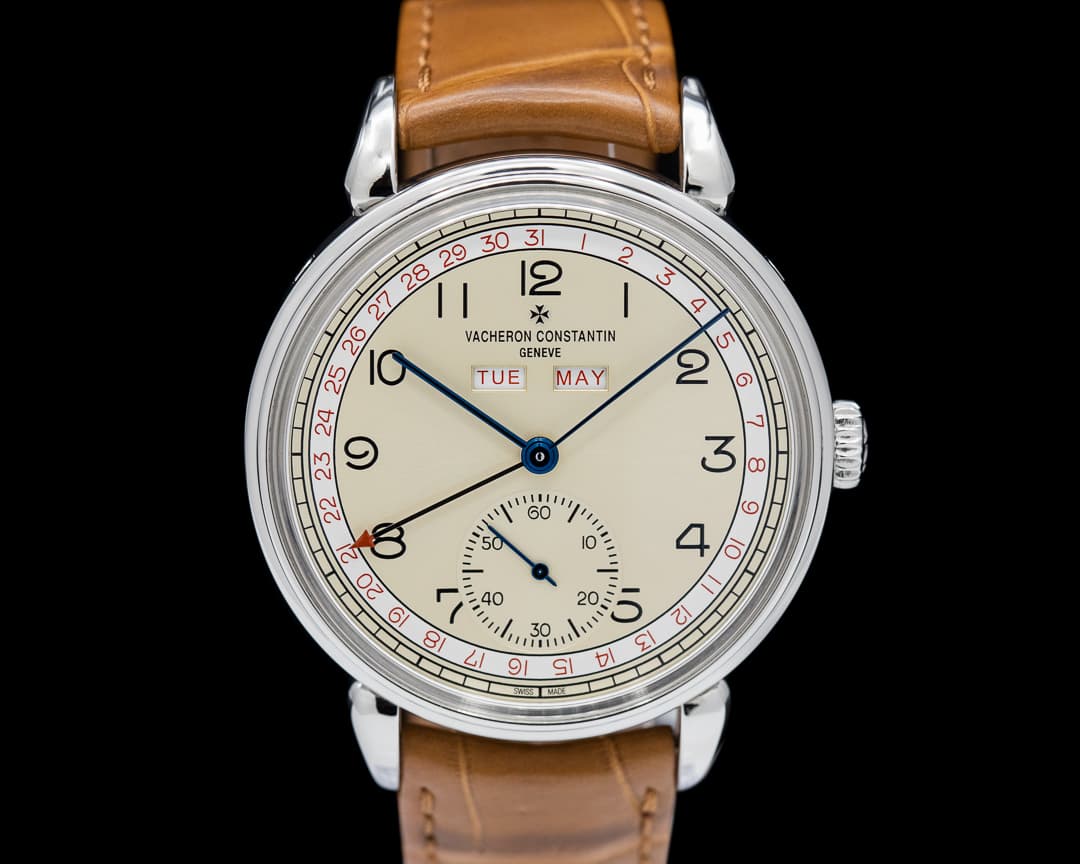Vacheron Constantin Les Historiques 1942 Triple Calendar SS RED