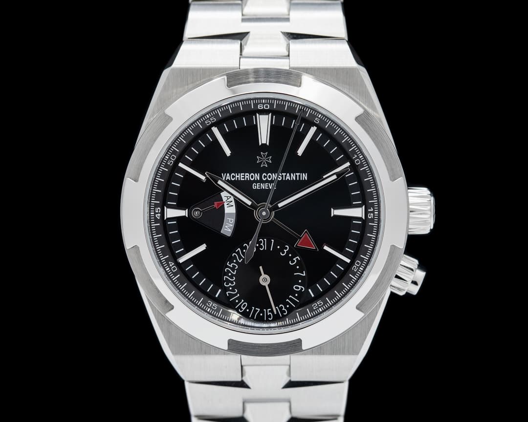 Vacheron Constantin Overseas Dual Time SS Black Dial FULL SET 2024