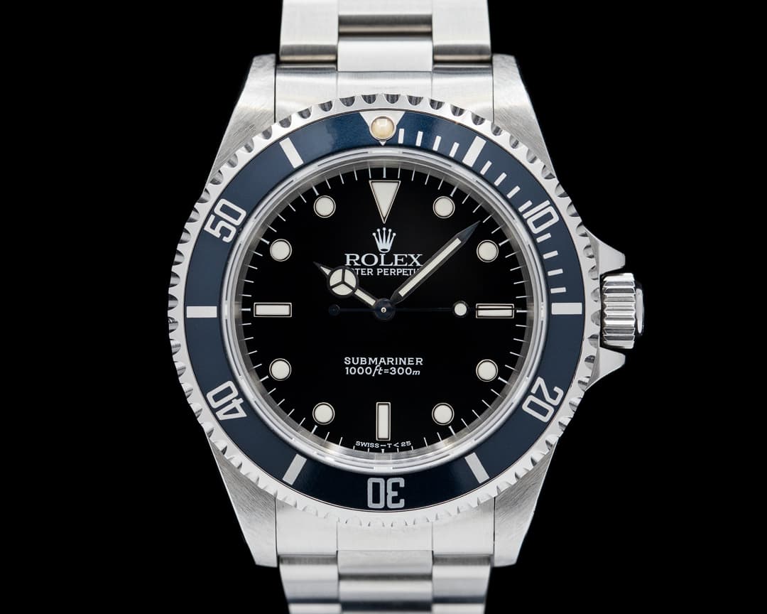 Rolex Submariner No Date SS Black Dial 14060 SHARP C. 1996