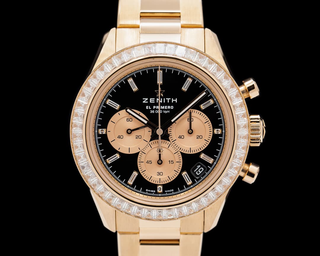 Zenith Chronomaster Sport "Yoshida" RG Black Dial / Diamond Bezel 2024