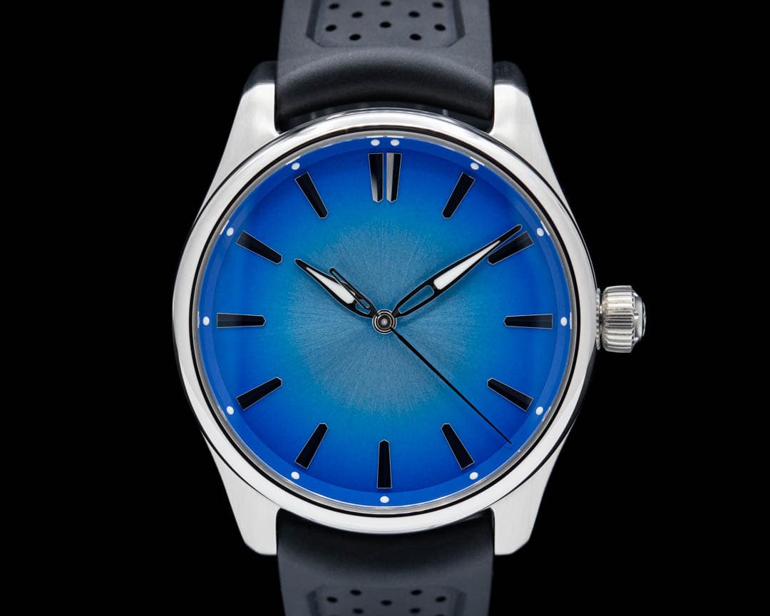 H. Moser and Cie. Pioneer Center Seconds Arctic Blue Fume 2024
