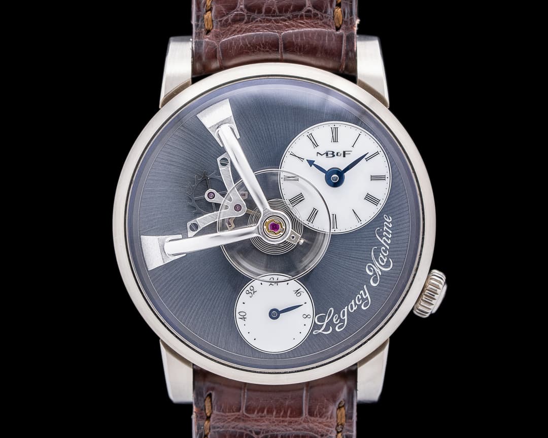 MB&F LM101 Legacy Machine 18K WG / Gray Dial