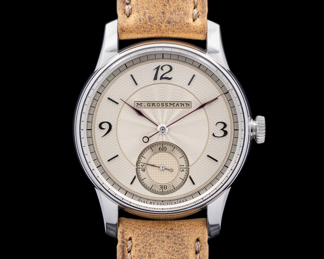 Moritz Grossmann × Kari Voutilainen Benu 37mm SS ‘German Silver’