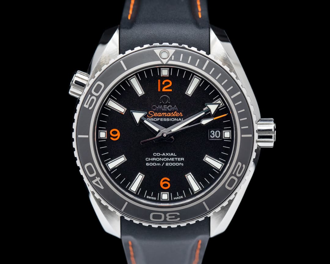 Omega Seamaster Planet Ocean SS Black Dial
