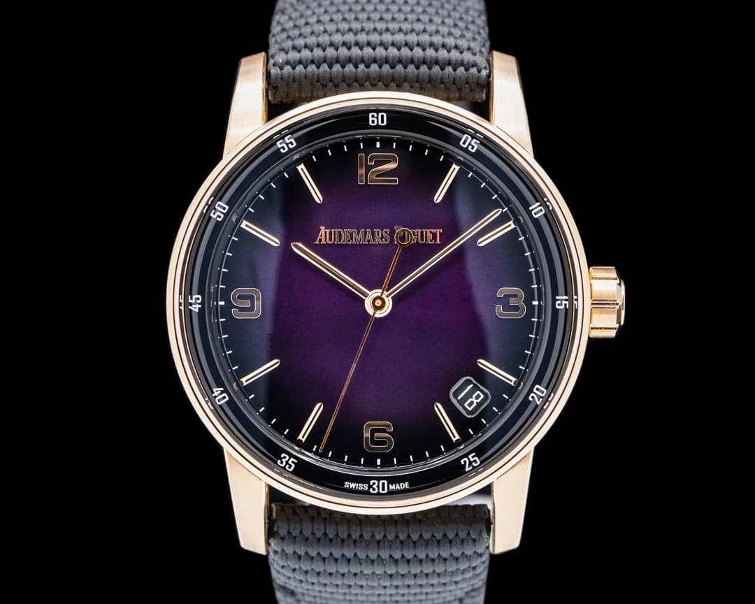 Audemars Piguet Code 11:59 Automatic 18k Rose Gold Smoked Purple Dial