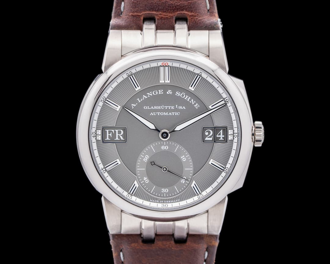 A. Lange and Sohne Odysseus 18K White Gold Grey Dial