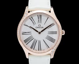 De Ville Tresor 36mm Diamonds Silver Dial
