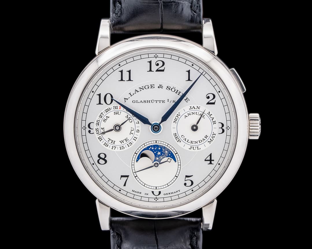 A. Lange and Sohne 1815 238.026 Annual Calendar 18k White Gold