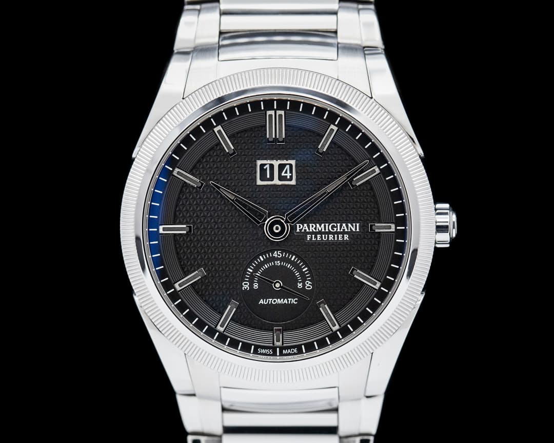 Parmigiani Tonda GT Big Date SS Black Dial