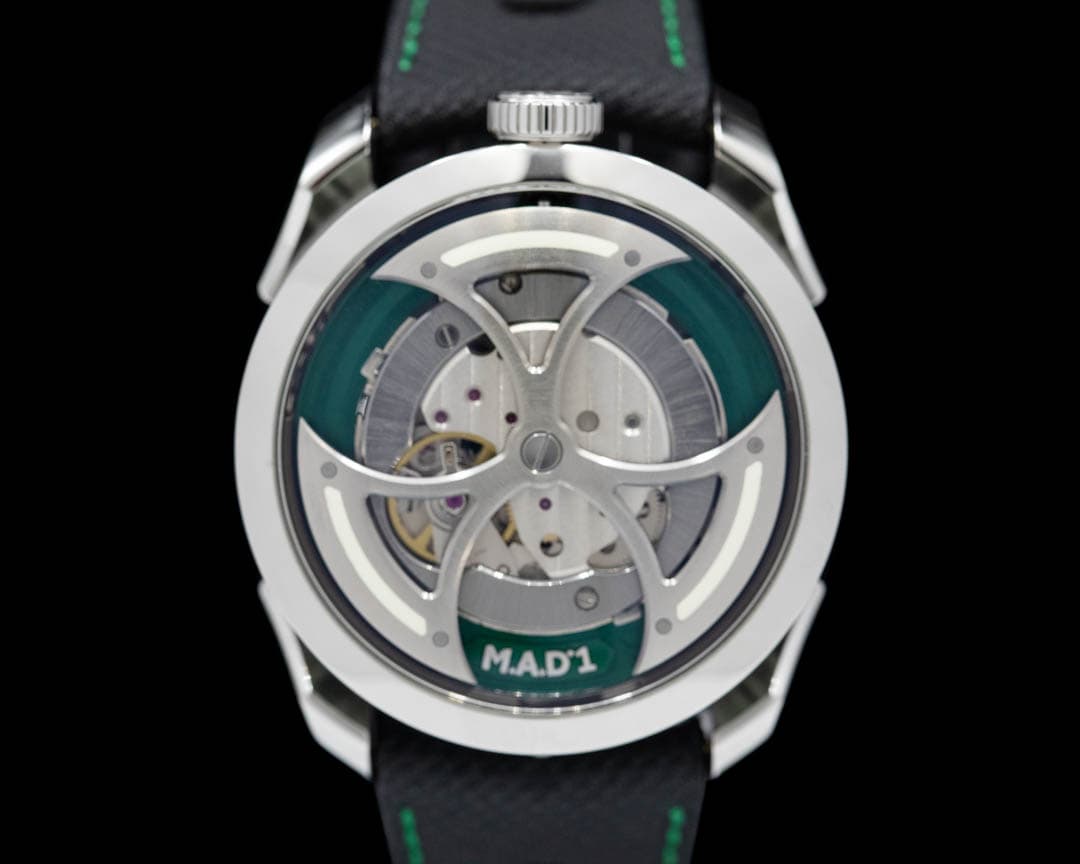 MB&F M.A.D 1 Green "Lucky Clover" SS