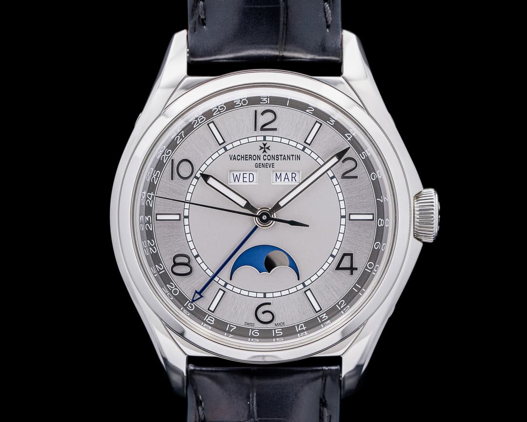 Vacheron Constantin Fiftysix Complete Calendar SS Silver Dial