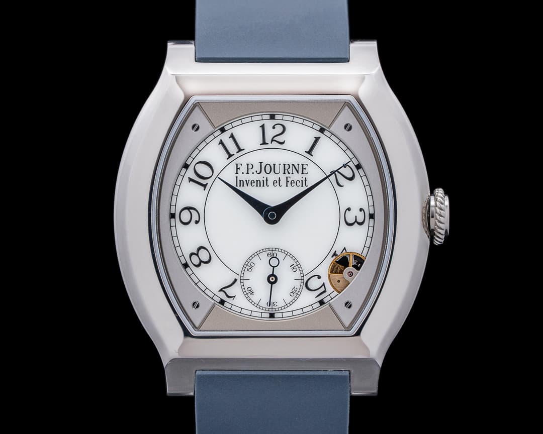 F. P. Journe Elegante Quartz 40MM Titanium / Black Strap