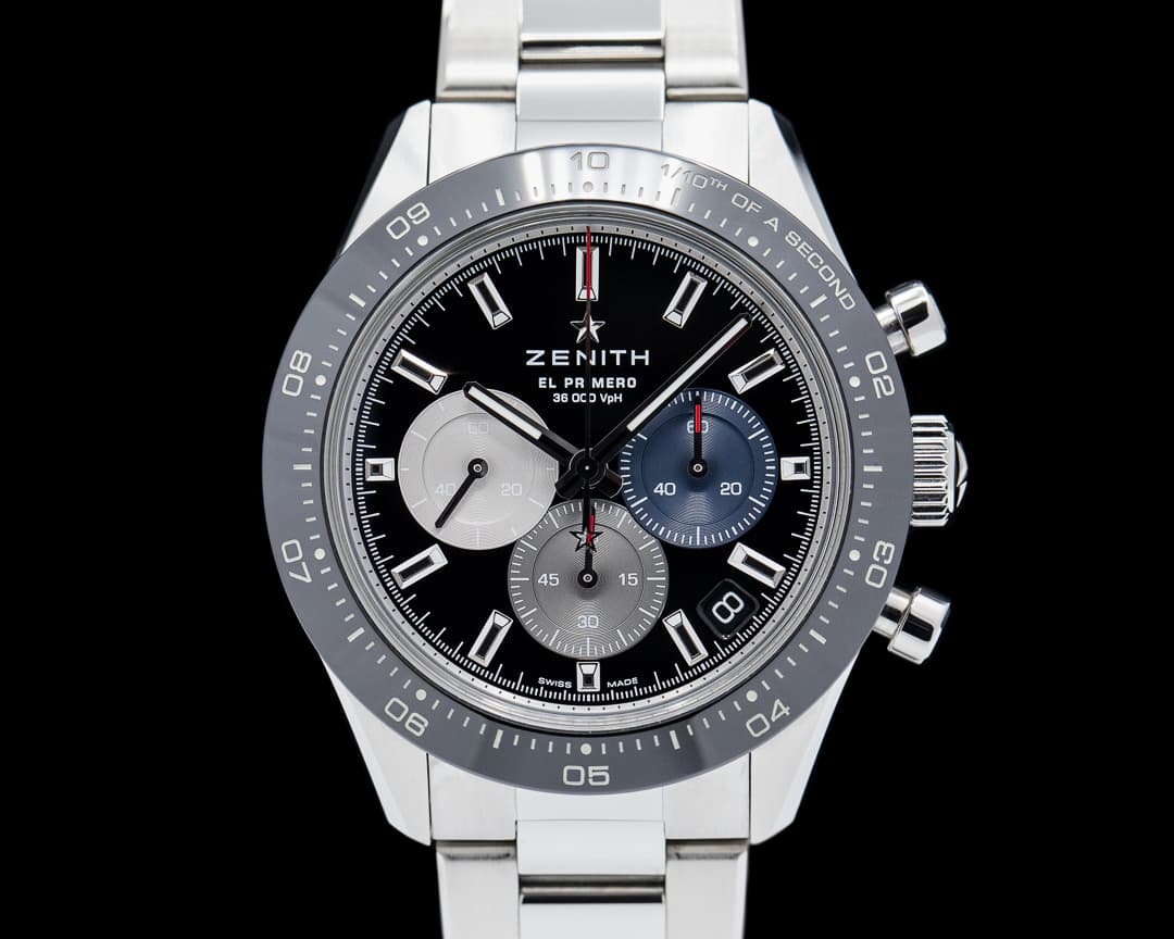 Zenith El Primero Chronomaster Sport 41mm SS / Black Dial