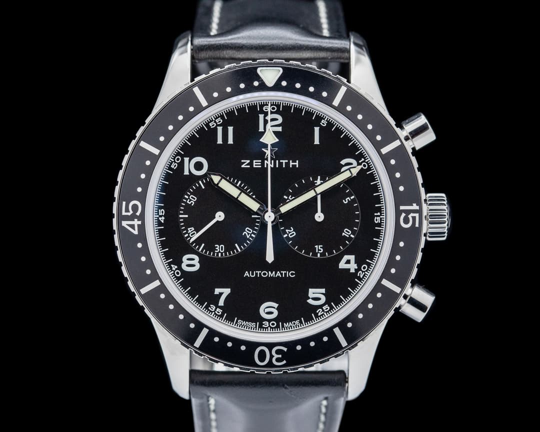 Zenith Pilot Cronometro Tipo CP-2 Flyback Black Dial LIMITED