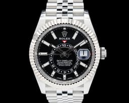 Sky Dweller 326934 SS Black Dial Jubilee
