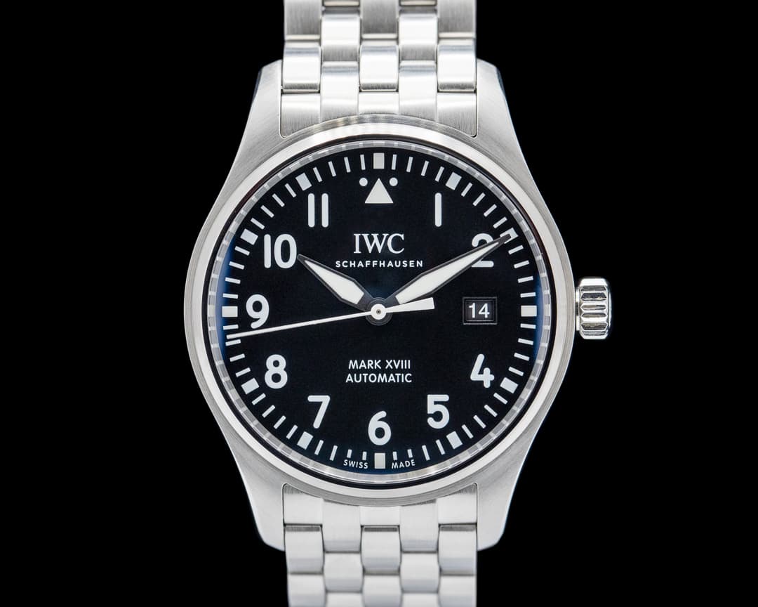 IWC Mark XVIII SS Black Dial