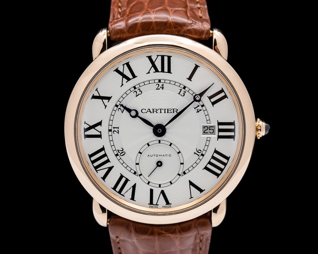 Cartier Ronde Louis Cartier 18K Rose Gold Automatic 40MM