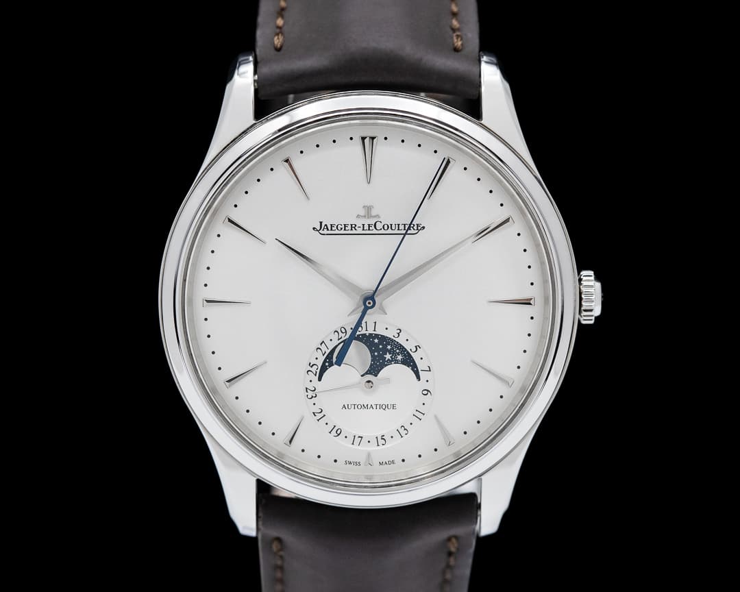 Jaeger LeCoultre Master Ultra Thin Moon SS Silver Dial