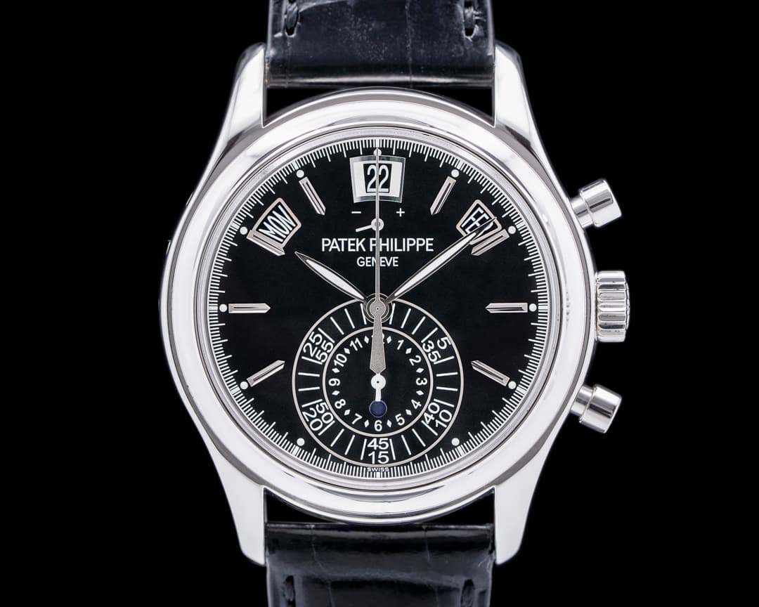 Patek Philippe Annual Calendar 5960P-016 Chronograph Black Dial
