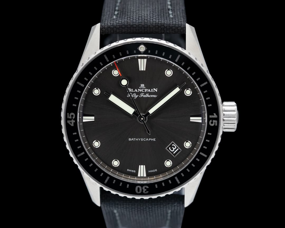 Blancpain Fifty Fathoms Bathyscaphe SS Gray Dial 2024