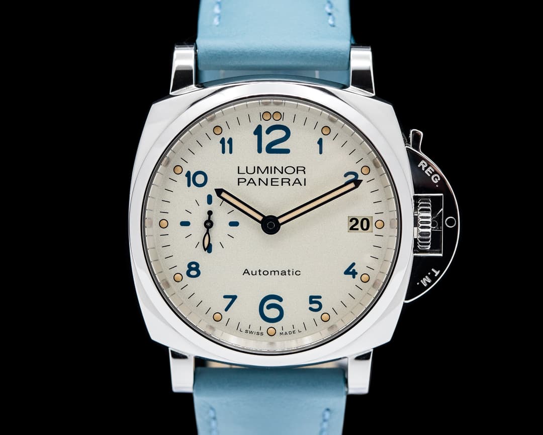 Panerai Luminor Due 38MM SS Silver Dial