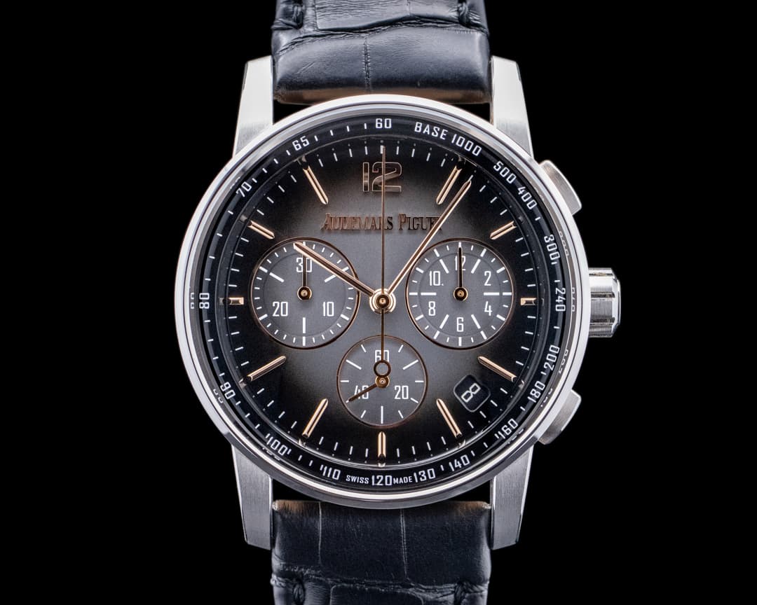 Audemars Piguet Code 11:59 Chronograph 18K WG / RG Smoked Gray Dial UNWORN