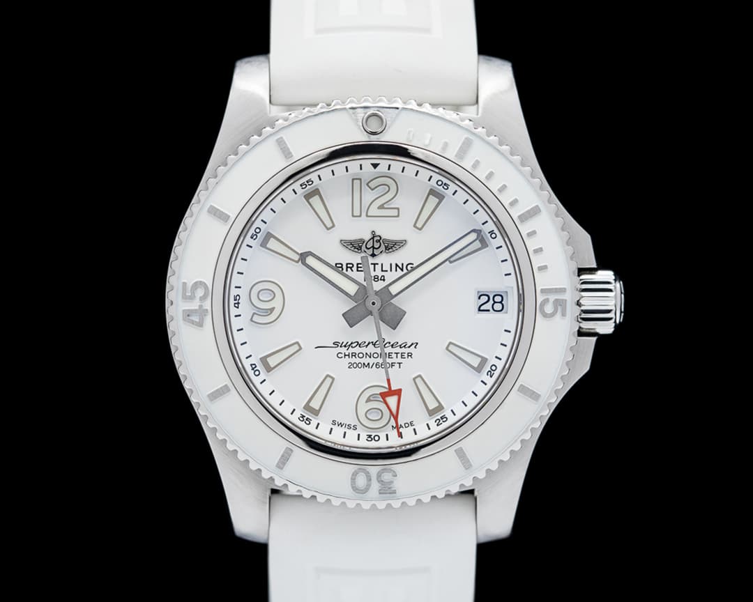 Breitling SuperOcean 36 SS White Dial