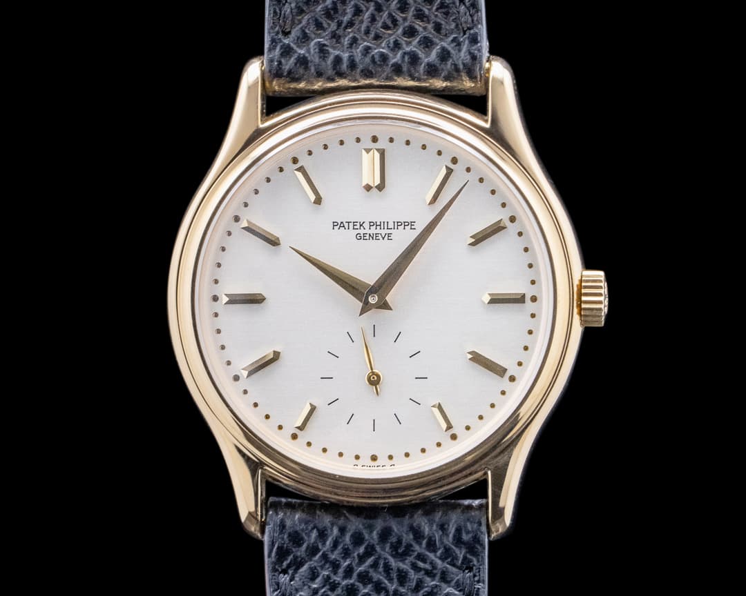 Patek Philippe 3923 Calatrava 18K Yellow Gold Silver Dial