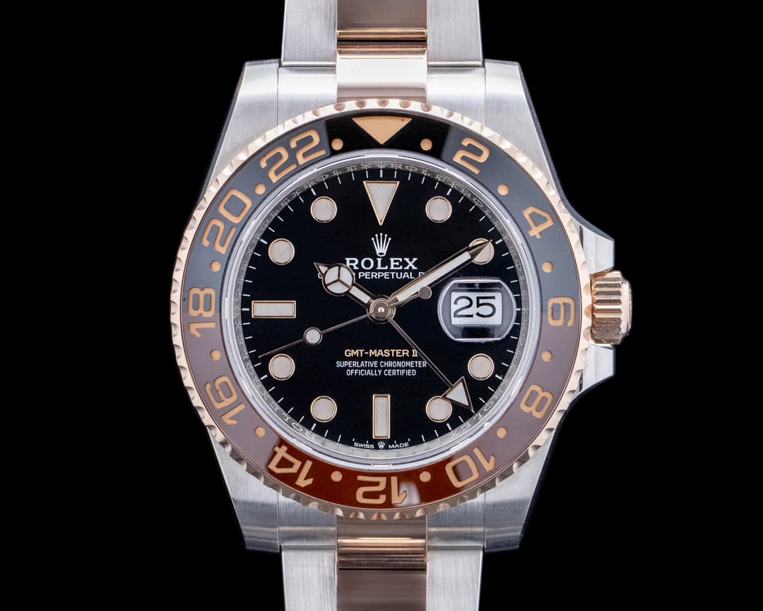 Rolex GMT Master II "Root Beer" SS / 18K Everose