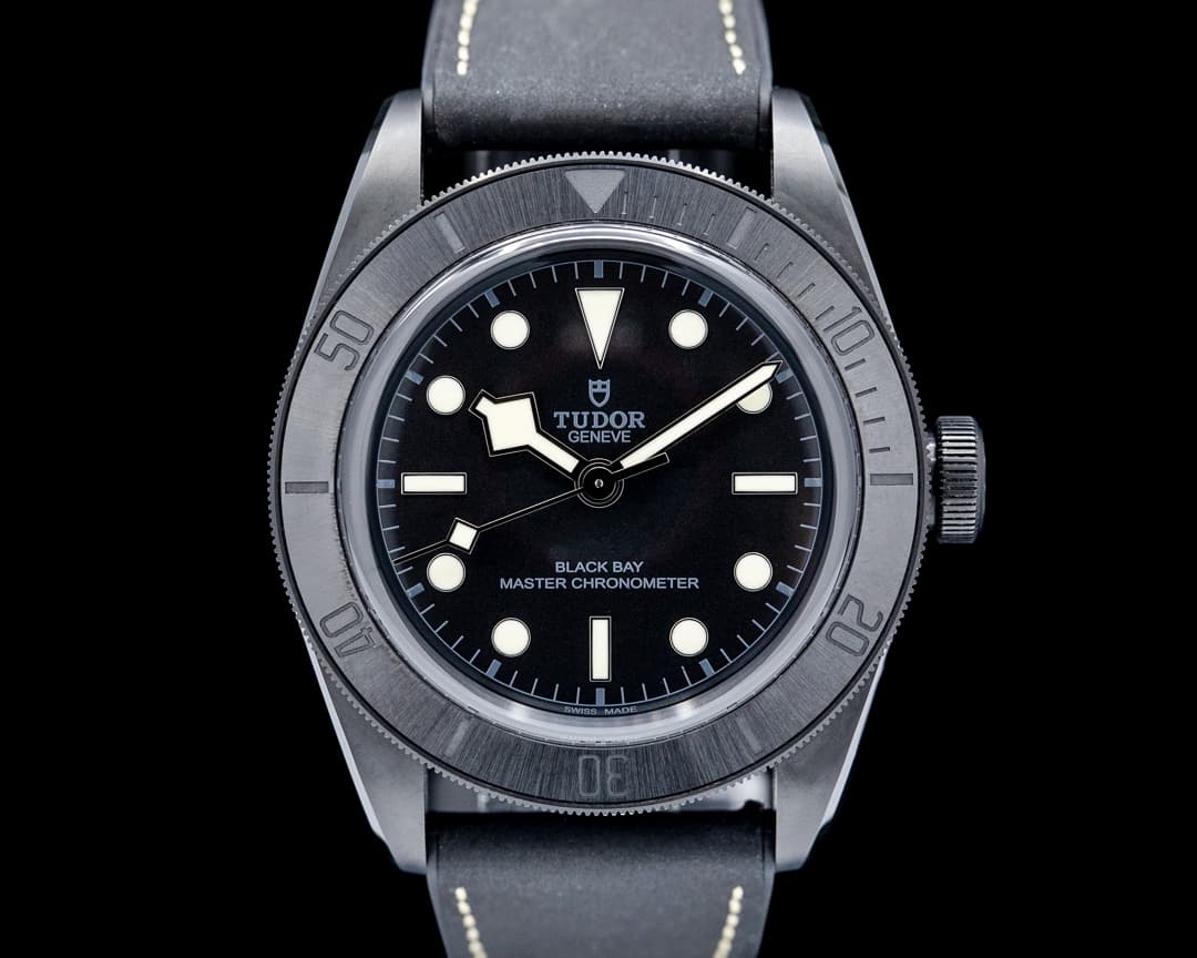 Tudor Heritage Black Bay Ceramic Black Dial