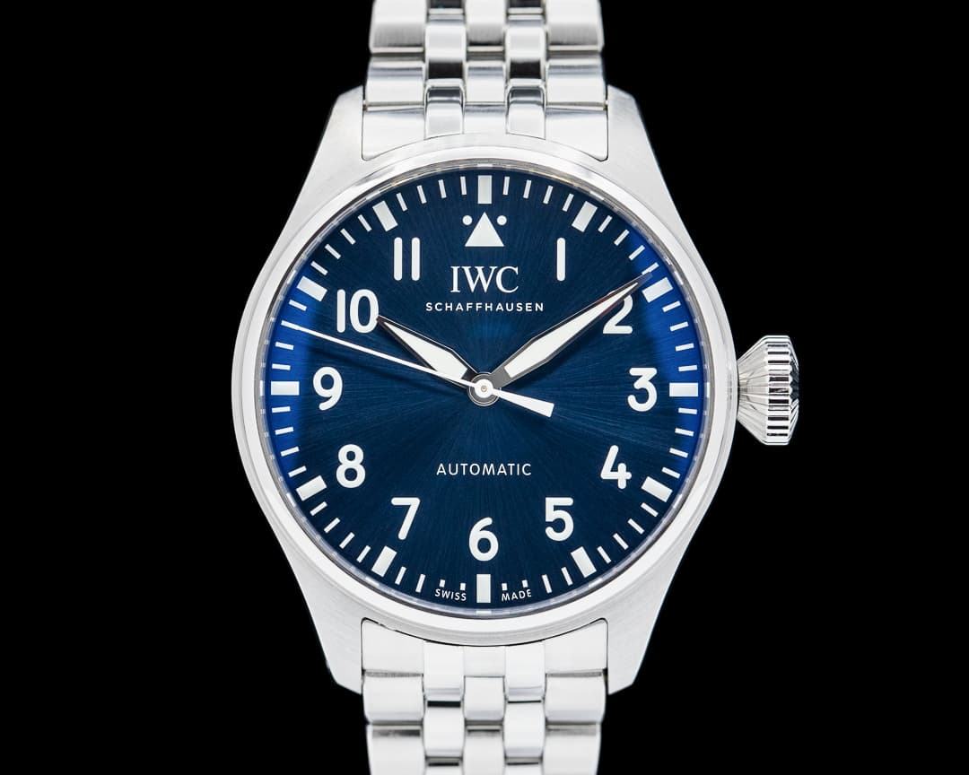IWC Big Pilot 43MM SS Blue Dial