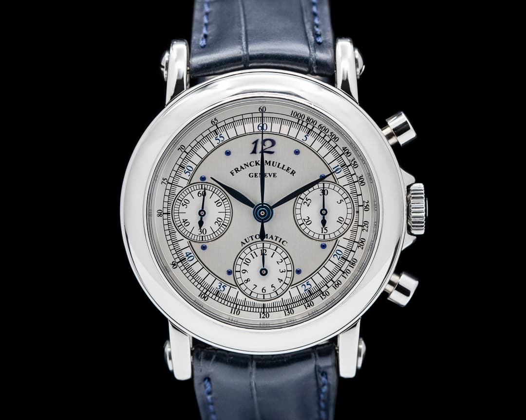 Franck Muller Chronograph 7000 CC Silver Dial SS
