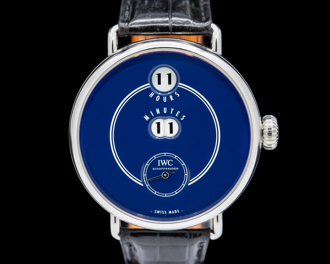 IWC Tribute to Pallweber Edition "150 Years" Blue Dial LIMITED