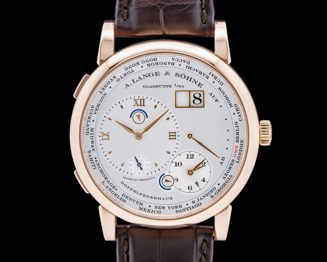 A. Lange & Söhne Lange 1 Time Zone 116.032 18K Rose Gold