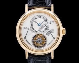 Classique Tourbillon Thermometer 18K Yellow Gold RARE
