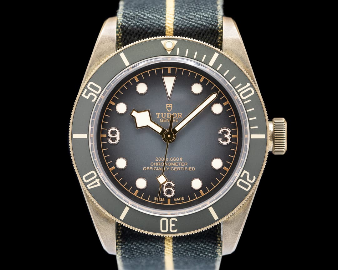 Tudor Heritage Black Bay Bronze Slate Gray Dial