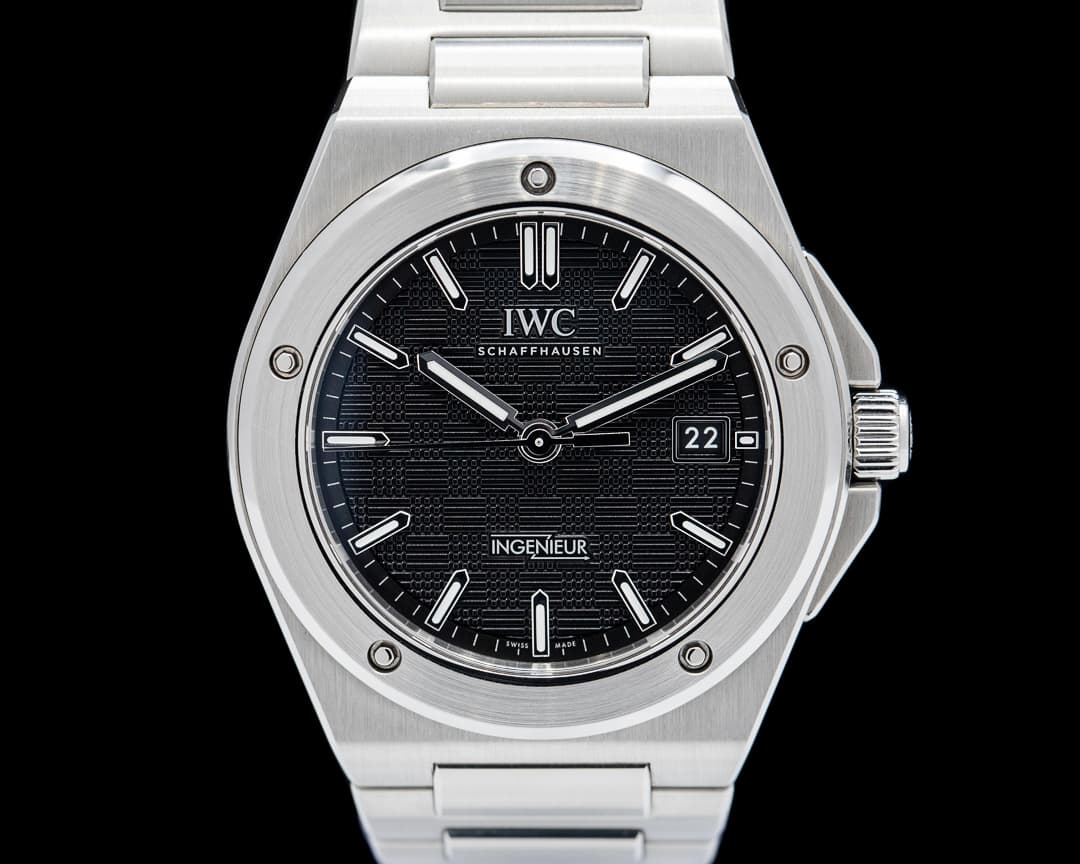 IWC Ingenieur Automatic 40 SS Black Dial