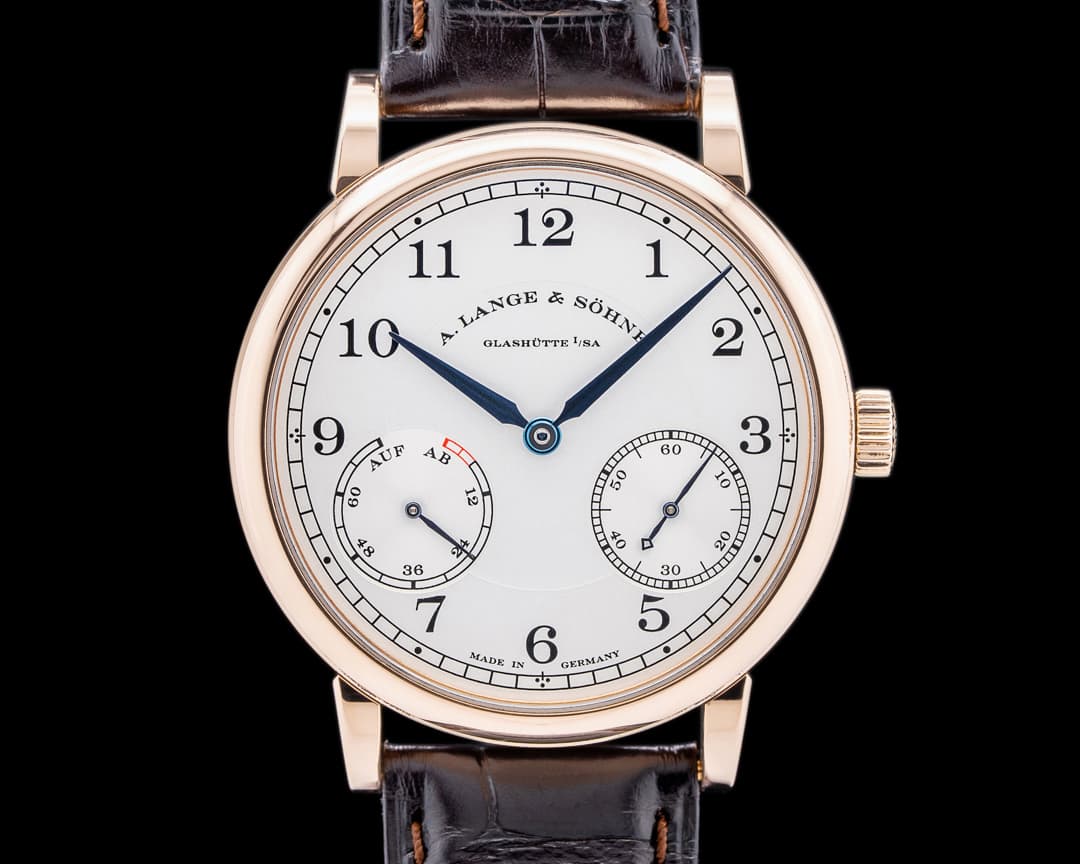 A. Lange and Sohne 1815 Up & Down 234.032 18K Rose Gold